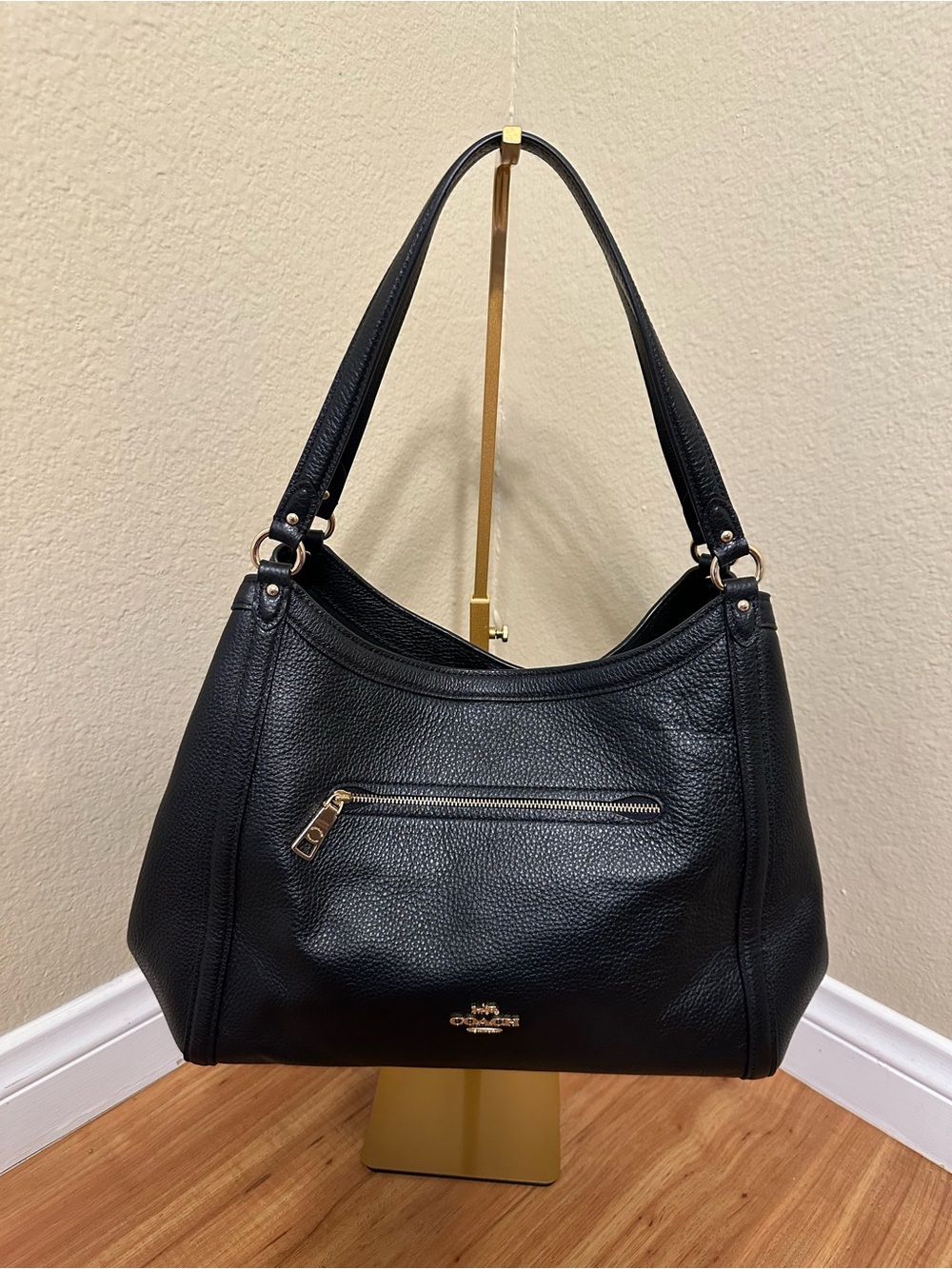 👜 Coach "Kristy" Pebble Leather Shoulder Bag 👜